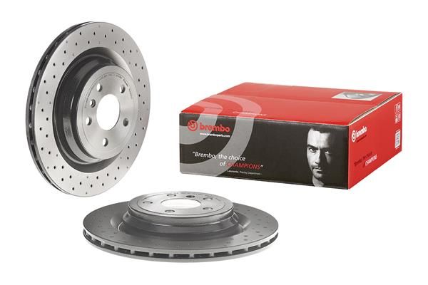 BREMBO 09.A959.21 | Fren Diski Arka Mercedes Gle CLAss W166 / Ml CLAss W166 | 2 Adet