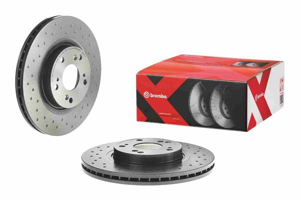BREMBO 09.B270.1X | Fren Diski Ön Xtra Honda | 2 Adet