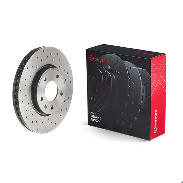 BREMBO 09.B356.1X | Fren Diski Ön Xtra Chevrolet | 2 Adet