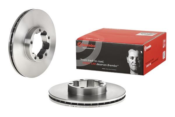 BREMBO 09.B497.10 | Fren Diski Ön Standard Nissan | 2 Adet