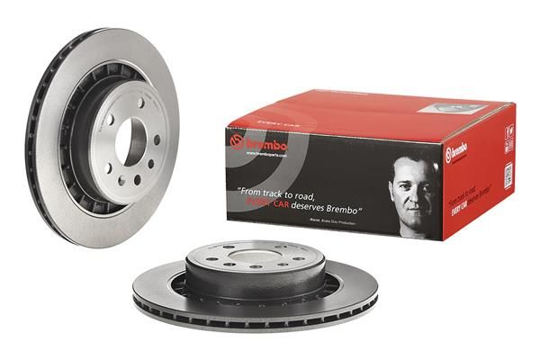 BREMBO 09.B507.11 | Fren Diski Arka UV Coated Saab | 2 Adet
