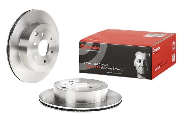 BREMBO 09.B591.10 | Fren Diski Arka Standard Nissan | 2 Adet