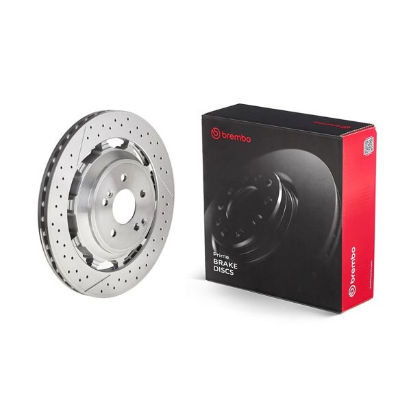 BREMBO 09.C128.33 | Fren Diski Arka Dual Cast Mercedes-Benz