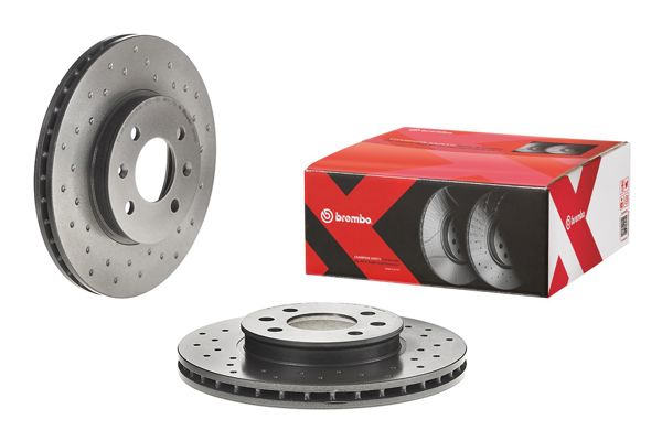 BREMBO 09.C171.1X | Fren Diski Ön Xtra Hyundai | 2 Adet