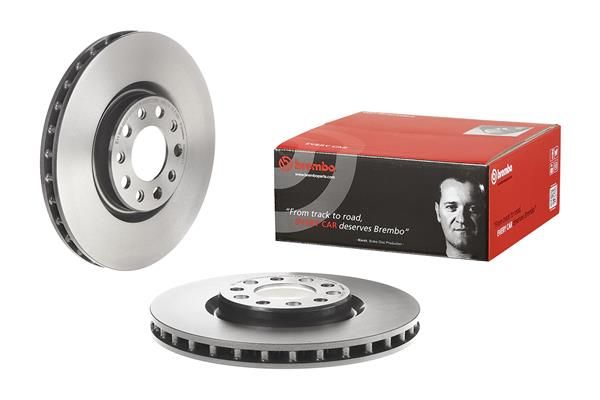 BREMBO 09.C495.11 | Fren Diski Ön UV Coated Alfa Romeo | 2 Adet