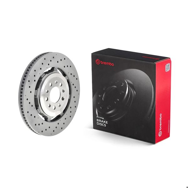 BREMBO 09.C505.33 | Fren Diski Ön Dual Cast Alfa Romeo | 2 Adet