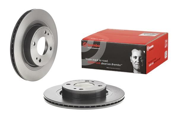 BREMBO 09.C927.11 | Fren Diski Ön Mitsubishi Mırage Space Star 12-/ Space Star 1.2 2020-/ Attrage 13-/ 251×4 | 2 Adet
