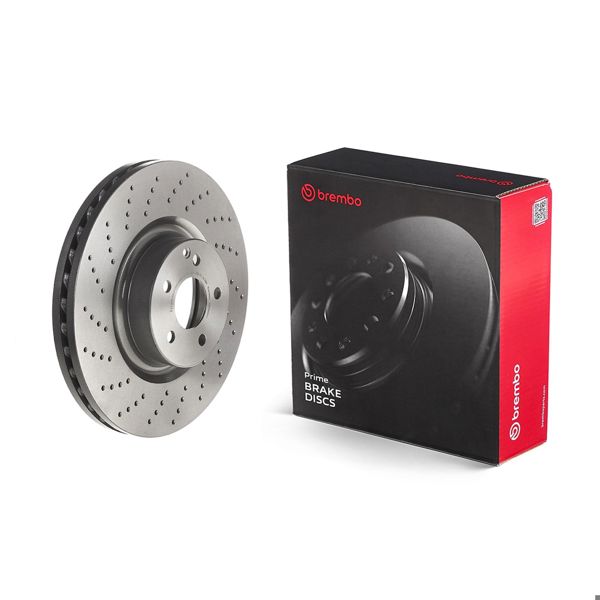 BREMBO 09.C943.11 | Fren Diski Ön UV Coated Mercedes-Benz | 2 Adet