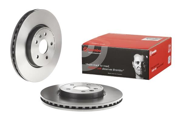 BREMBO 09.D392.11 | Fren Diski Ön UV Coated Opel | 2 Adet