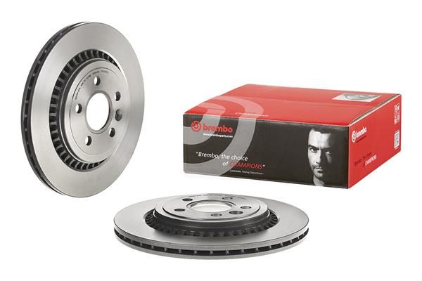BREMBO 09.D393.11 | Fren Diski Arka UV Coated Volvo | 2 Adet