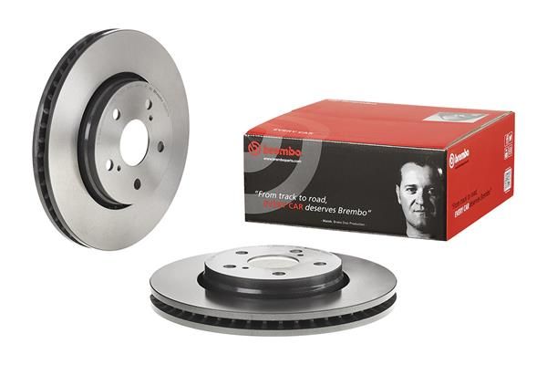 BREMBO 09.D417.11 | Fren Diski Ön UV Coated Toyota | 2 Adet