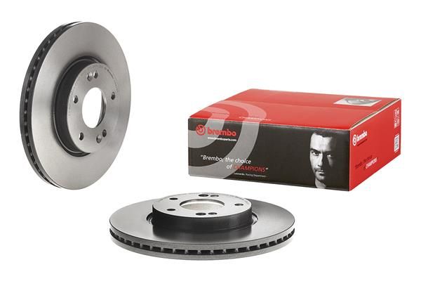BREMBO 09.D624.11 | Fren Diski Ön UV Coated Hyundai | 2 Adet