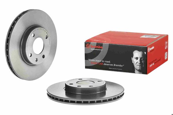 BREMBO 09.E032.11 | Fren Diski Ön UV Coated Opel | 2 Adet