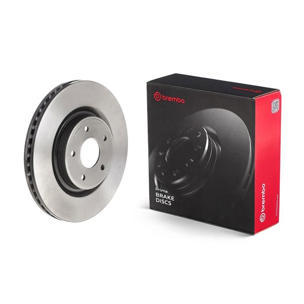 BREMBO 09.E235.11 | Fren Diski Ön UV Coated Nissan | 2 Adet