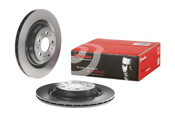 BREMBO 09.N361.11 | Fren Diski Arka (Tesla Model 3 17 -) Kaplamalı