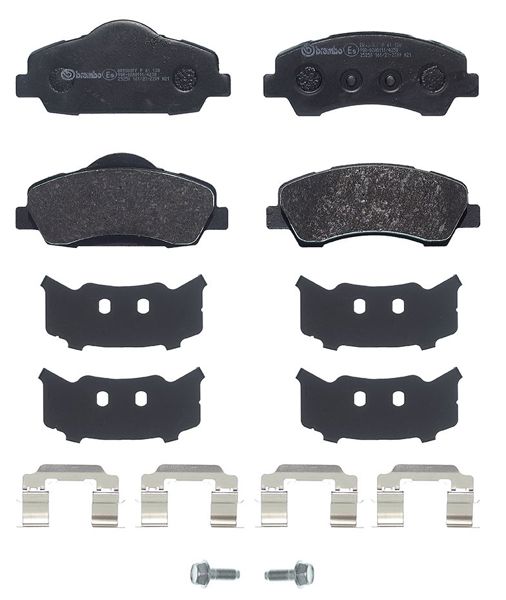 BREMBO P61138 | Fren Balatası Ön Low-Met Peugeot