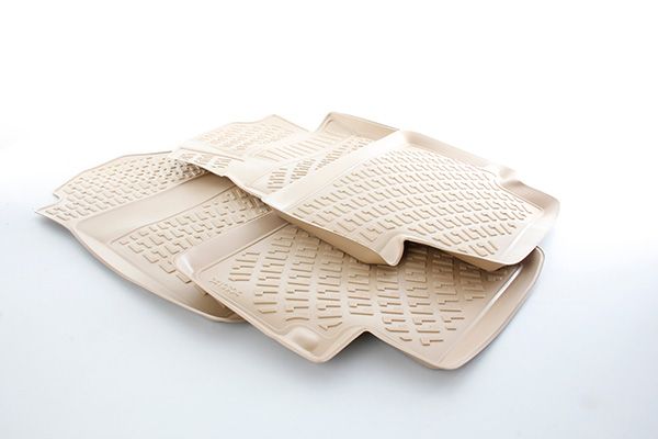 BSG 30-934-051 | Paspas 3D Havuzlu Kokusuz/Bej Connect Benzin-Dizel 02-13