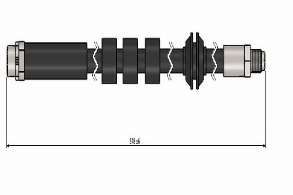 CAVO C900332A | Fren Hortumu On (BMW 5 Serisi (E60-E61) 03-/ 6 Serisi (E63-E64) 04 -) | 2 Adet
