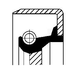 CORTECO 82011445 | Şanzıman Keçesi