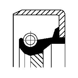 CORTECO 82011464 | Krank Keçesi