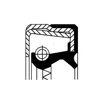 CORTECO 82014601 | Porya Keçesi 140×170×4 Iveco Eurocargo / Eurotech