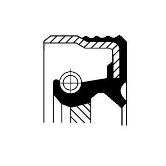 CORTECO 82017589 | (01017589B) Keçe B1bafvı1slsf 45.0X 62.0X 10.0 Fkm Iveco