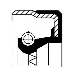 CORTECO 82018323 | Conta Halkası 25X42x8 Deutz-Fahr