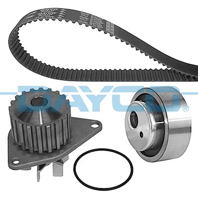 DAYCO KTBWP1020 | Triger Gergi Seti + Devirdaim (Peugeot Partner 1.4 11.02-10.06 307 1.4 08.00-/)