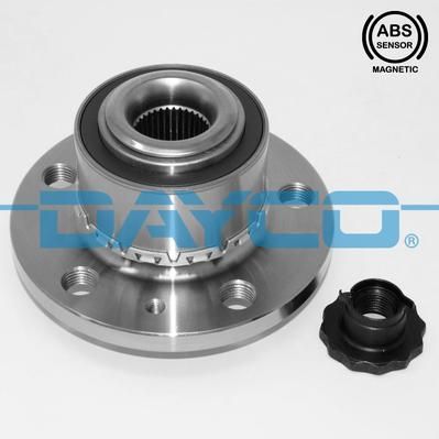 DAYCO KWD1004 | Ön Teker Poryası 5 Bijon ABS Li Polo 1.2 16V / 1.4 16V Fabia Cordoba Ibiza A2 (72mm) 09 -