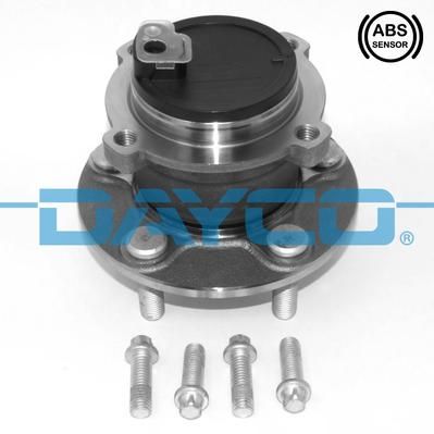 DAYCO KWD1217 | Arka Teker Porya (Kit) Volvo C30 C70 II S40 II V50 06-12 5 Bijon ABS Li