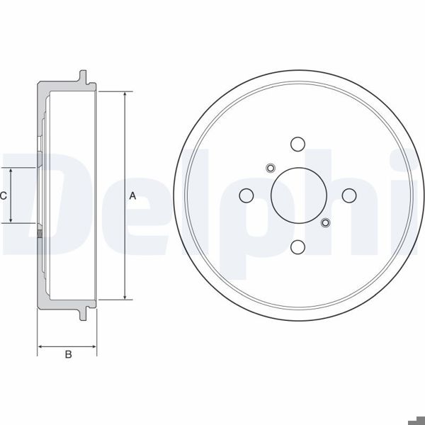 DELPHI BF552 | Kampana 06-Yaris
