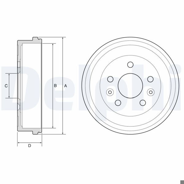 DELPHI BF597 | Kampana 12-Duster