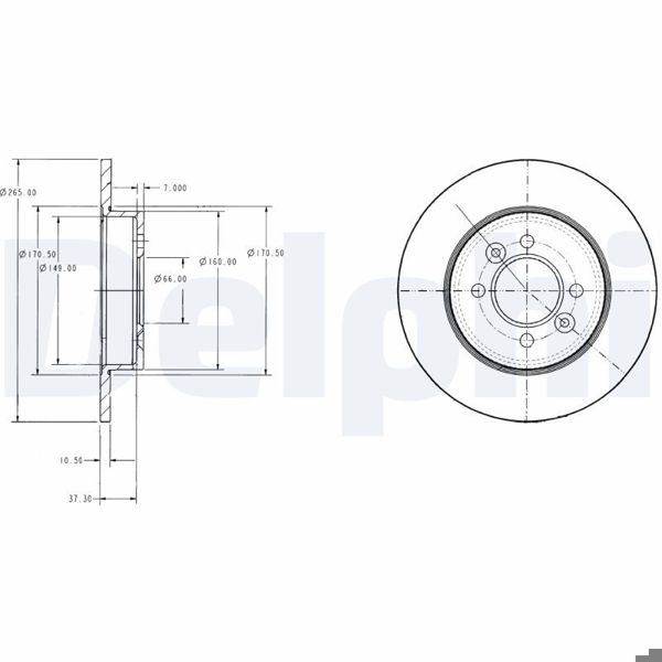 DELPHI BG2694 | Fren Diski Arka Laguna I (B56_, 556_) 93-012.2 D (B56f / 2) 2.2 Dt (B569) 1.9 DCI (B56w) 2.0 16V (556A / B) 2.0 2.9 24V (B56v) 2.0 16V (B56d, B56m) 1.9 DTI (B56j) 1.6 16V (B568, B561) 45139 Laguna I Grandtour (K56_) 95-011.8 (K56s / T / 0) 1.8 (K56z) 2.0 (K56c / H) 2.2 D (K56f / 2, S56f) 2.2 Dt (K569) 3.0 24V (