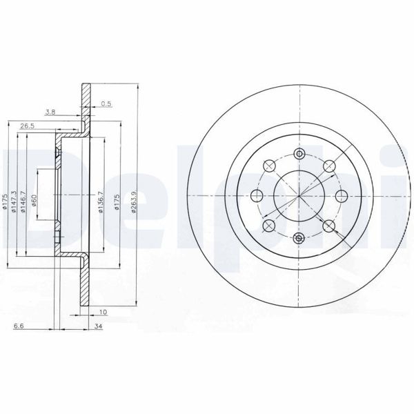 DELPHI BG3945 | Fren Diski Arka Grande Punto (199_) 05-151.4 Natural Power 1.9 D Multijet 1.6 D Multijet 1.9 D Multijet 1.9 D Multijet 1.4 16V (199Bxg1b, 199Axg1b) 1.4 T-Jet (199Axm1a, 199Bxm1a, 199Bxn1a) Punto (199_) 12-1.4 Turbo Multi Air 1.4 Natural Power Punto Evo (199_) 08-121.4 Natural Power 1.3 D Multijet 1.