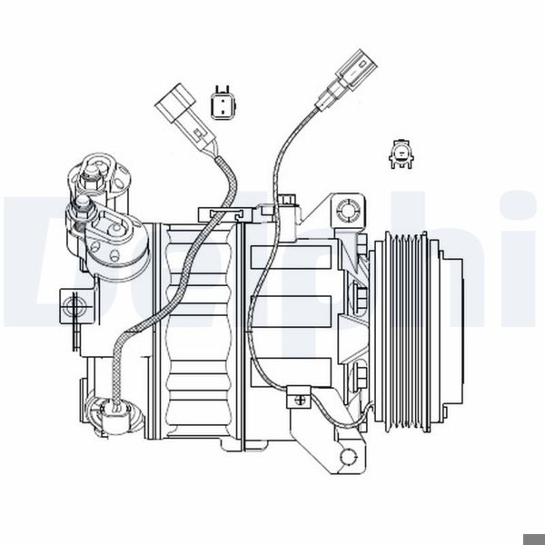 DELPHI CS20482 | Kompresör