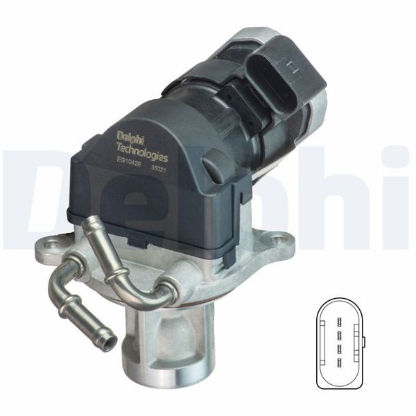 DELPHI EG10429-12B1 | EGR Valfi Mercedes-Benz A160,A180,A200,B180,B200 09 / 2004-06 / 2012