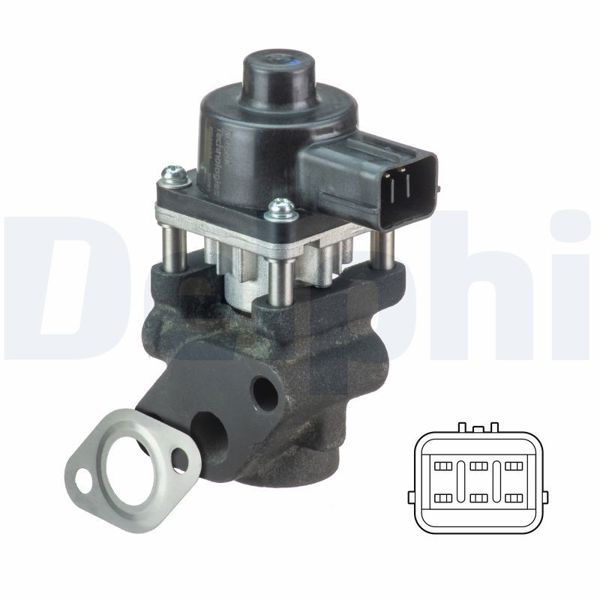 DELPHI EG10454-12B1 | EGR Valfi