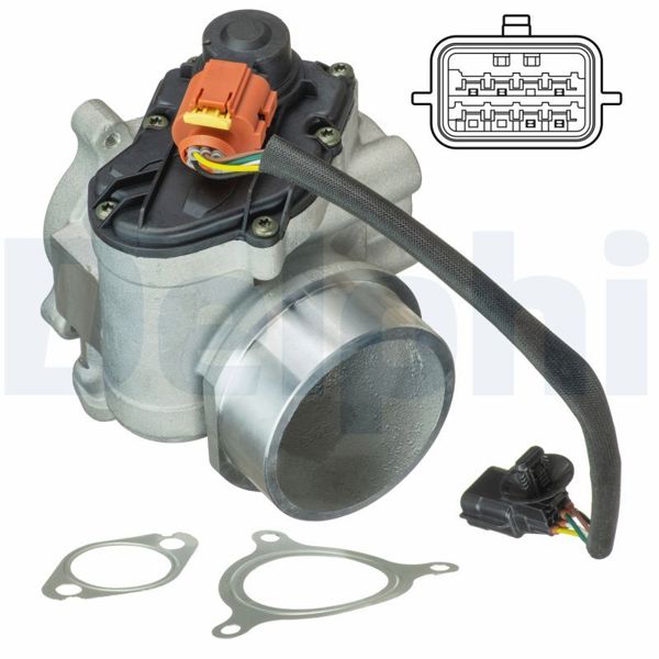 DELPHI EG10461-12B1 | EGR Valfi Opel Movano A / Master II 2.5 CDTI G9u650