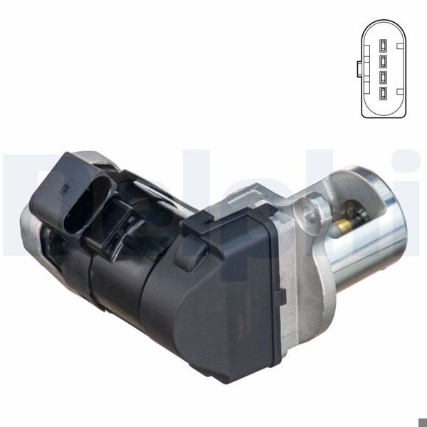DELPHI EG10485-12B1 | EGR Valfi Mercedes-Benz C200,C220,E200,E220 03 / 2003-12 / 2009