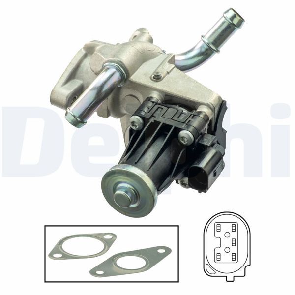 DELPHI EG10551-12B1 |Ford Transit 2014-2018 Model Arası 2.2 TDCI EGR Valfi