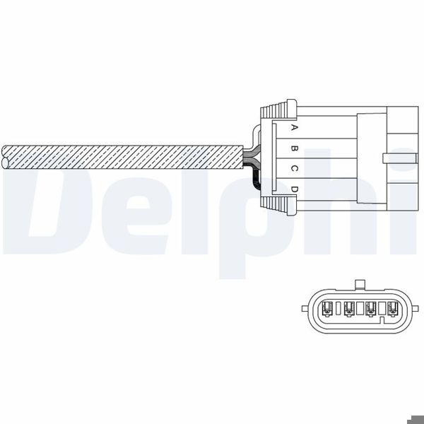 DELPHI ES11061-12B1 | Oksijen Sensörü