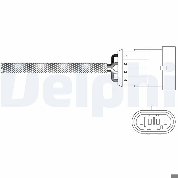 DELPHI ES20344-12B1 | Oksijen Sensörü