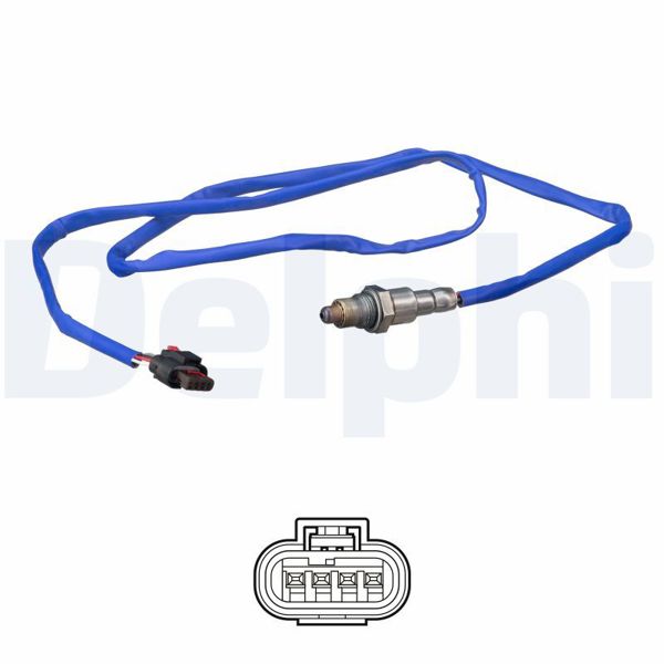 DELPHI ES21123-12B1 | Oksijen Sensörü Ford Focus