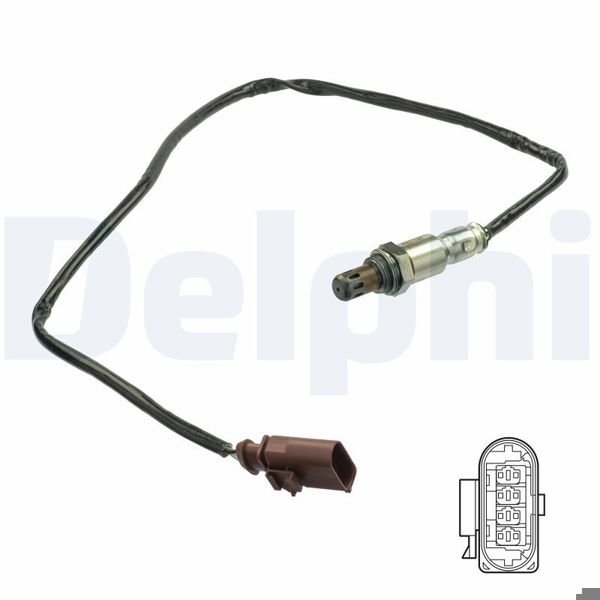 DELPHI ES21164-12B1 | Oksijen Sensorü On Seat / Skoda / VW 09 / 2006 -