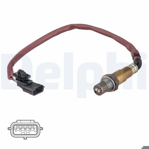 DELPHI ES21172-12B1 | Oksijen Sensörü Clio IV Qashqai J11 Juke F15 Pulsar C13