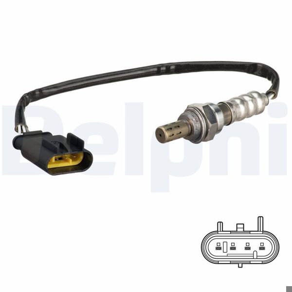 DELPHI ES21240-12B1 | Oksijen Sensörü