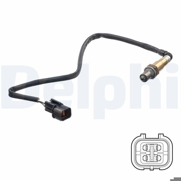 DELPHI ES21257-12B1 | Oksijen Sensorü On Kia 04 / 2004 -