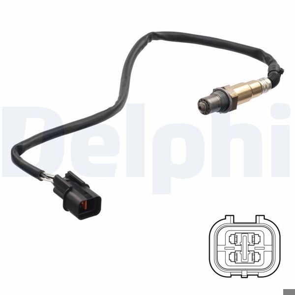 DELPHI ES21287-12B1 | Oksijen Sensorü On Kia 04 / 2004 -
