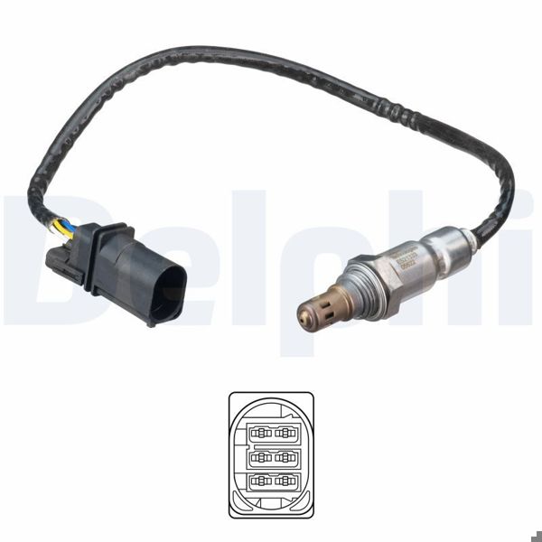 DELPHI ES21333-12B1 | Oksijen Sensörü Ön Volvo C30,S40,S60,S80,V40,V50,V