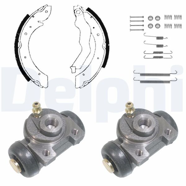 DELPHI KP1057 | Fren Pabuç Kiti